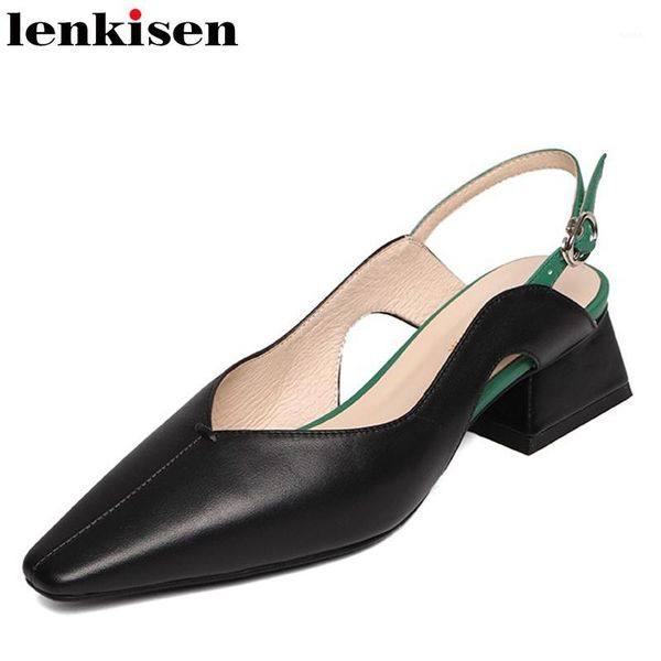 dress shoes lenkisen full grain leather small square toe mixed colors high strange heels buckle straps office lady gentlewomen pumps l331, Black
dress shoes lenkisen full grain leather small square toe mixed colors high strange heels buckle straps office lady gentlewomen pumps l331, Black