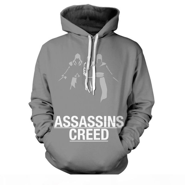 assassin's creed hoodie men's sweatshirt casual hoodie hooded jacket fashion men's clothing 2018 street clothing large size, Black
assassin's creed hoodie men's sweatshirt casual hoodie hooded jacket fashion men's clothing 2018 street clothing large size, Black