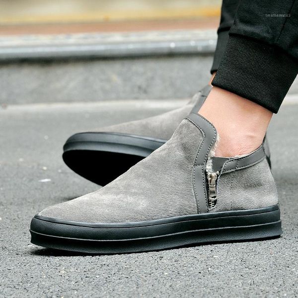 cimim winter men keep warm snow boots 37-47 large size genuine leather fashion ankle boots comfortable loafers1, Black
cimim winter men keep warm snow boots 37-47 large size genuine leather fashion ankle boots comfortable loafers1, Black