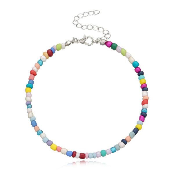 anklets europe and america ornament selling color bead anklet women's fashion handmade adjustable foot ornaments, Red;blue
anklets europe and america ornament selling color bead anklet women's fashion handmade adjustable foot ornaments, Red;blue