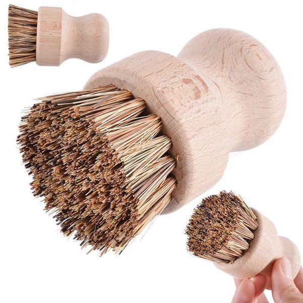 handheld wooden brush sisal palm dish bowl pan cleaning brushes round handle pot kitchen chores rub
handheld wooden brush sisal palm dish bowl pan cleaning brushes round handle pot kitchen chores rub
