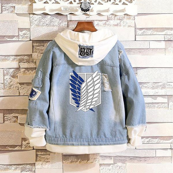attack on titan cool printed jeans demin jacket cosplay 2020 new harajuku printed denim hooded sweatshirt outwear coat1, Black;brown
attack on titan cool printed jeans demin jacket cosplay 2020 new harajuku printed denim hooded sweatshirt outwear coat1, Black;brown