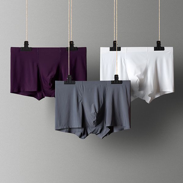 2021 new calcinha de seda gelo masculino pugilistas roupa interior homens do respirvel homem cales marca boxer cuecas slidos pcl1, Black;white
2021 new calcinha de seda gelo masculino pugilistas roupa interior homens do respirvel homem cales marca boxer cuecas slidos pcl1, Black;white