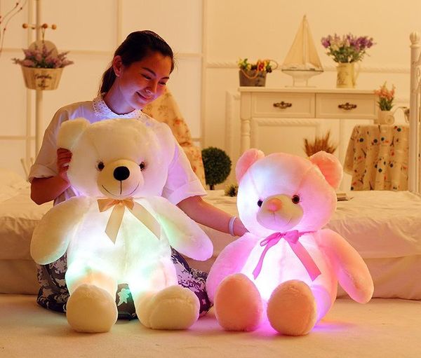 30cm 50cm glowing stuffeed animal led flashing plush cute light up coloful teddy bear dolls toy kid baby toy birthday holiday gift
30cm 50cm glowing stuffeed animal led flashing plush cute light up coloful teddy bear dolls toy kid baby toy birthday holiday gift