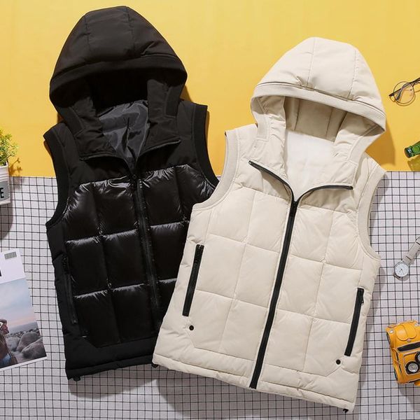 men winter vest 2020 cotton thicken warm cotton-padded hooded pockets sleeveless coat plus size 4xl 5xl, Black;white
men winter vest 2020 cotton thicken warm cotton-padded hooded pockets sleeveless coat plus size 4xl 5xl, Black;white