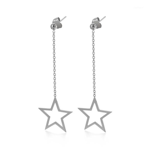 new bohemia women long drop earrings 3 colors stainless steel star square dangle earrings for women wedding jewelry1, Silver
new bohemia women long drop earrings 3 colors stainless steel star square dangle earrings for women wedding jewelry1, Silver
