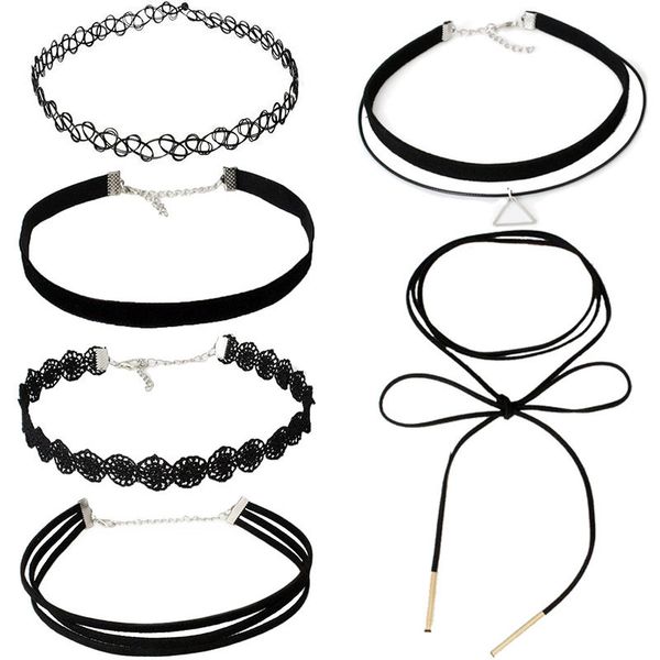 factory direct necklace female simple jewelry european american choker neck chain collar neck strap short lace fashion clavicle chain, Silver
factory direct necklace female simple jewelry european american choker neck chain collar neck strap short lace fashion clavicle chain, Silver