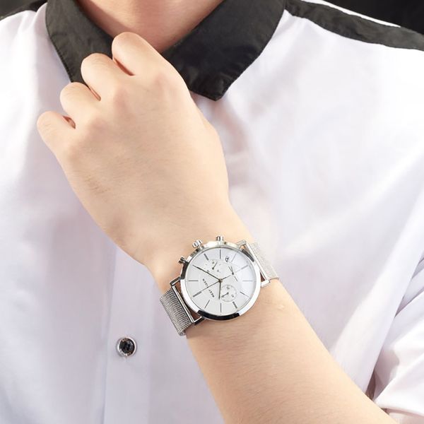 reef tiger/rt dress slim men's watches ultra thin chronograph quartz watches stainless steel bracelet watch rga162 t200409, Slivery;brown
reef tiger/rt dress slim men's watches ultra thin chronograph quartz watches stainless steel bracelet watch rga162 t200409, Slivery;brown
