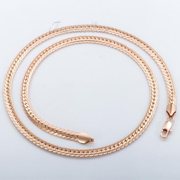 chains 585 rose yello white gold filled chain necklace for women men wide hammered flat close curb cuban 6mm gnm116, Silver
chains 585 rose yello white gold filled chain necklace for women men wide hammered flat close curb cuban 6mm gnm116, Silver