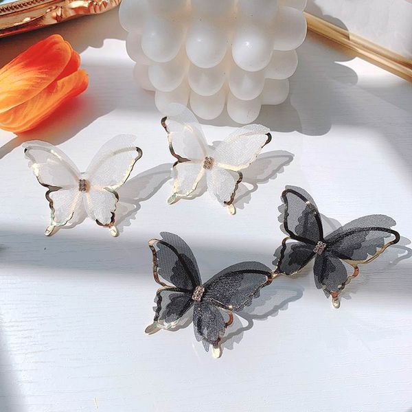 big chiffon white black butterfly stud earrings for women 2020 new trendys jewelry temperament earings, Golden;silver
big chiffon white black butterfly stud earrings for women 2020 new trendys jewelry temperament earings, Golden;silver