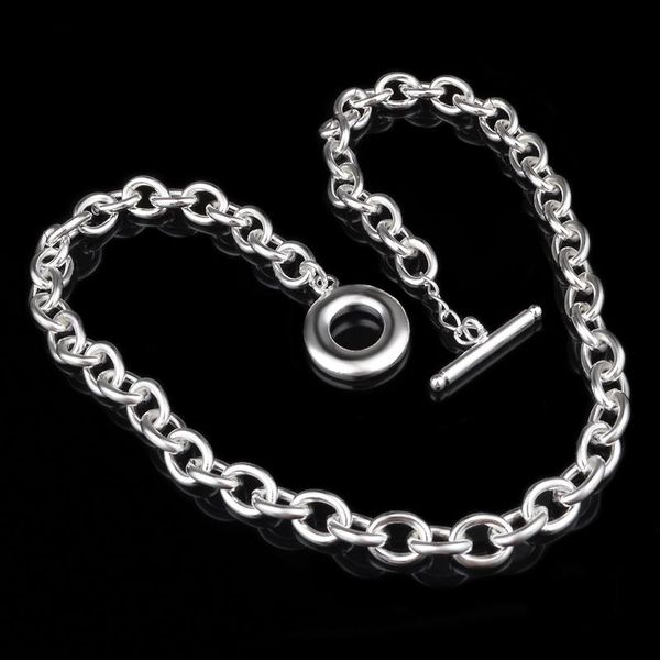 t o necklace for women necklaces & pendants silver color jewelry charms jewellery choker colar kolye colares collier m42
t o necklace for women necklaces & pendants silver color jewelry charms jewellery choker colar kolye colares collier m42