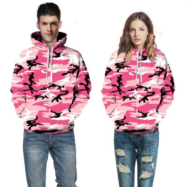 men's hoodies sweatshirts couple's sweater 3d digital printing camouflage style fashion autumn and winter cloth for men and women, Black
men's hoodies sweatshirts couple's sweater 3d digital printing camouflage style fashion autumn and winter cloth for men and women, Black