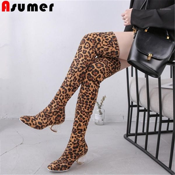 asumer large size 34-44 over the knee boots slip on leopard print long boots crystal heels autumn winter thigh high1, Black
asumer large size 34-44 over the knee boots slip on leopard print long boots crystal heels autumn winter thigh high1, Black