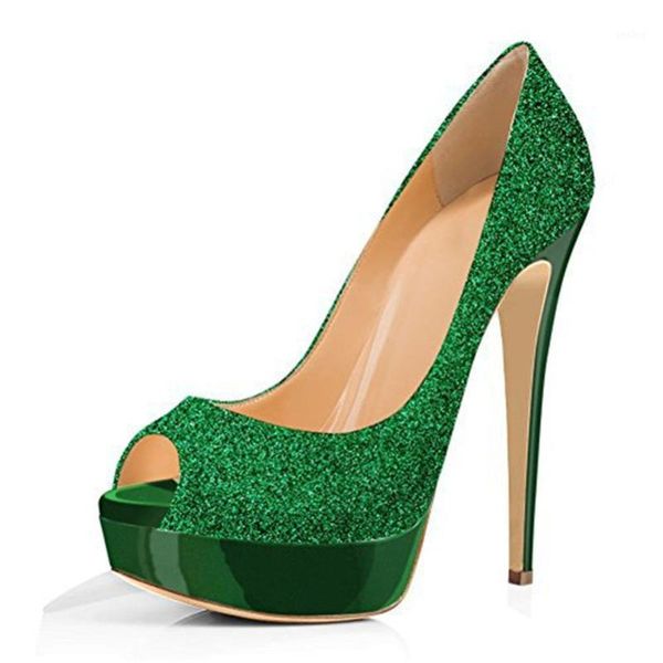 women peep toe platform glitter sequin pump high heels slip on heeled shoes dress party pumps women shoes big size1, Black
women peep toe platform glitter sequin pump high heels slip on heeled shoes dress party pumps women shoes big size1, Black