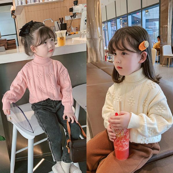 2020 new children's foreign sle turtleneck sweater baby's thickened knitted girls' winter clothing, Blue
2020 new children's foreign sle turtleneck sweater baby's thickened knitted girls' winter clothing, Blue