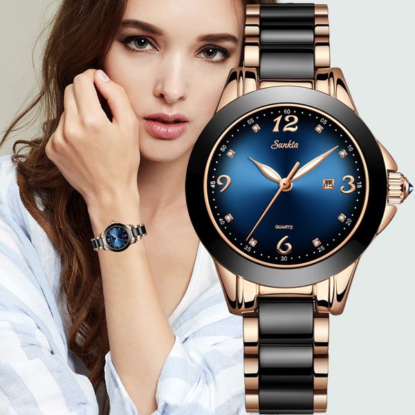 sunkta fashion women watches ladies brand luxury ceramic rhinestone sport quartz watch women blue waterproof bracelet watch 201114, Slivery;brown
sunkta fashion women watches ladies brand luxury ceramic rhinestone sport quartz watch women blue waterproof bracelet watch 201114, Slivery;brown