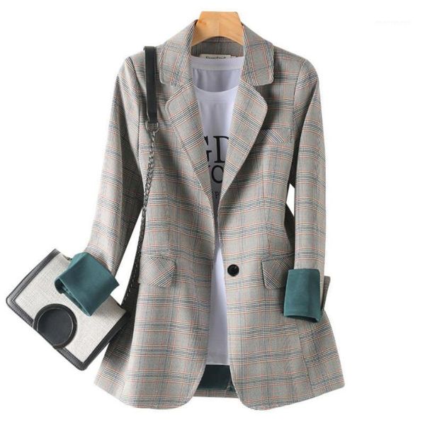 women's suits & blazers 2021 fashion autumn women plaid and jackets work office lady suit slim double breasted business female blazer c, White;black
women's suits & blazers 2021 fashion autumn women plaid and jackets work office lady suit slim double breasted business female blazer c, White;black