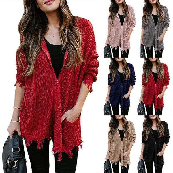 new sweater in autumn/winter 2020 women's sweater leisure zipper drawstring hooded cardigan plus size long sleeve1, White
new sweater in autumn/winter 2020 women's sweater leisure zipper drawstring hooded cardigan plus size long sleeve1, White