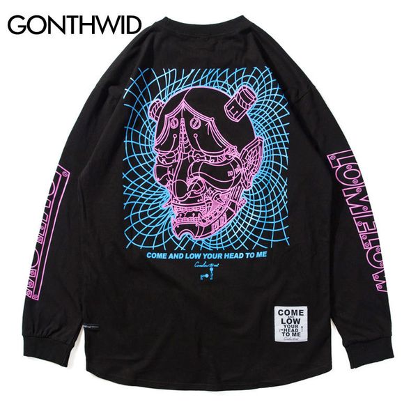 gonthwid 3d line devil printed long sleeve t shirts 2020 autumn mens hip hop casual cotton streetwear tees harajuku fashion lj200827, White;black
gonthwid 3d line devil printed long sleeve t shirts 2020 autumn mens hip hop casual cotton streetwear tees harajuku fashion lj200827, White;black