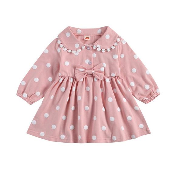 infant baby girls polka dots bowknot dress pink long sleeve lace peter pan collar princess dress toddler autumn clothing, Red;yellow
infant baby girls polka dots bowknot dress pink long sleeve lace peter pan collar princess dress toddler autumn clothing, Red;yellow