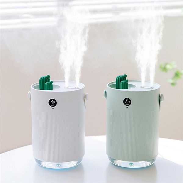 1000ml air humidifier double spray mist maker humidity ultrsonic cool mist aroma oil diffuser led light cactu usb humidificador
1000ml air humidifier double spray mist maker humidity ultrsonic cool mist aroma oil diffuser led light cactu usb humidificador