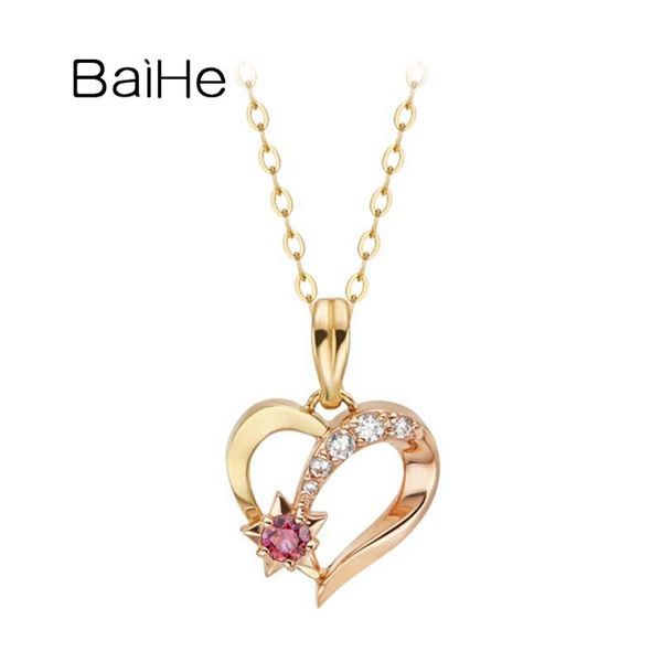 baihe solid 18k yellow+rose gold 0.10ct natural 0.30ct natural diamonds heart necklaces women gift fine jewelry wedding, Silver
baihe solid 18k yellow+rose gold 0.10ct natural 0.30ct natural diamonds heart necklaces women gift fine jewelry wedding, Silver