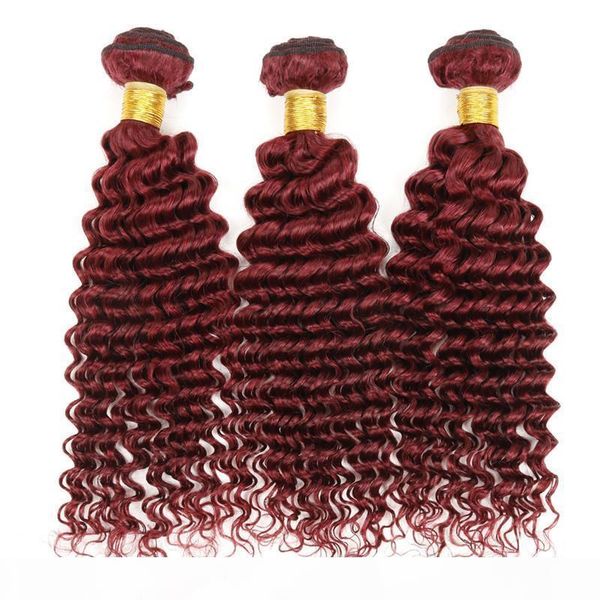 100% virgin indian remy hair extensions 3 bundles 99j indian curly hair burgundy color weaves indian deep curly wave human hair, Black
100% virgin indian remy hair extensions 3 bundles 99j indian curly hair burgundy color weaves indian deep curly wave human hair, Black