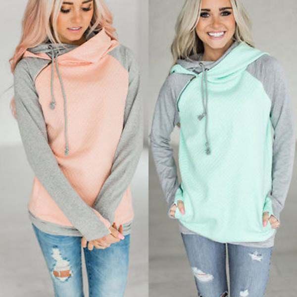 designer double hood hoodie sweatshirt 2021 female autumn long sleeve side zipper hooded casual patchwork pullover women plus size, Black
designer double hood hoodie sweatshirt 2021 female autumn long sleeve side zipper hooded casual patchwork pullover women plus size, Black