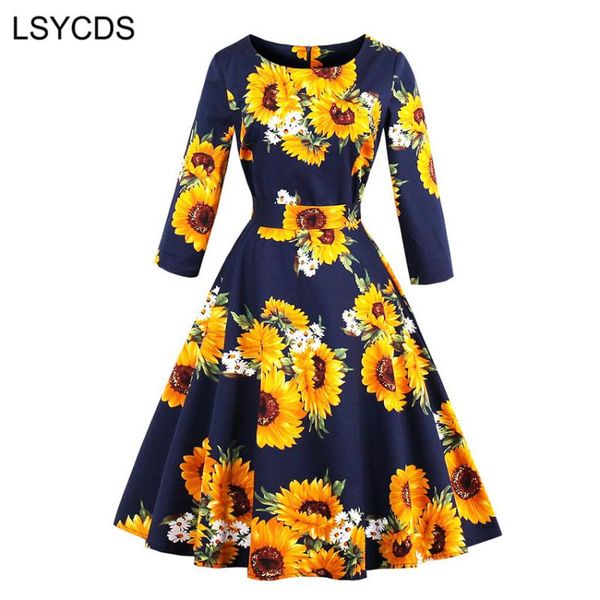 casual dresses lsycds elegant flowers print dark biue o neck mid-calf ball gown party rockabilly 50s 60s vintage women b003, Black;gray
casual dresses lsycds elegant flowers print dark biue o neck mid-calf ball gown party rockabilly 50s 60s vintage women b003, Black;gray
