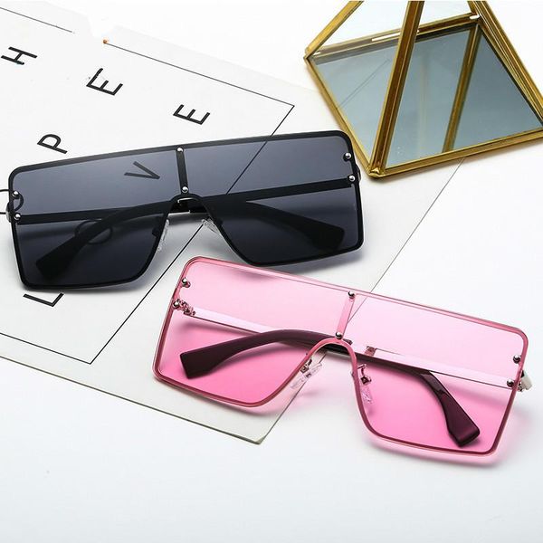 sunglasses fashion brand designer square women men one piece oversized sun glasses vintage ladies uv400 metal frame sunglass, White;black
sunglasses fashion brand designer square women men one piece oversized sun glasses vintage ladies uv400 metal frame sunglass, White;black