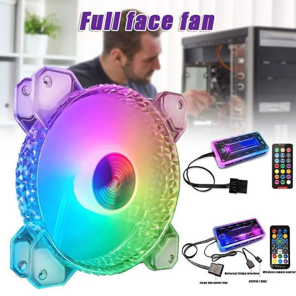 rgb diamond facet case fans 120mm ultra-quiet rgb chassis cooling fans with remote controller speed adjustable colorful1
rgb diamond facet case fans 120mm ultra-quiet rgb chassis cooling fans with remote controller speed adjustable colorful1
