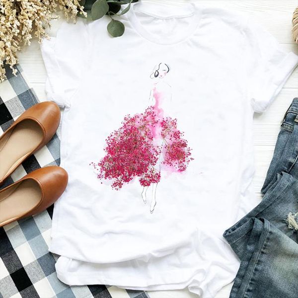 women lady floral fashion cute 90s style aesthetic print ladies t tee womens shirt clothes tshirt female graphic t shirt, White
women lady floral fashion cute 90s style aesthetic print ladies t tee womens shirt clothes tshirt female graphic t shirt, White