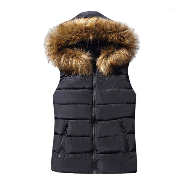 women short outerwear cotton-padded jackets pocket faux fur hooded vest coats chaquetas mujer 2020 w8261, Black;white
women short outerwear cotton-padded jackets pocket faux fur hooded vest coats chaquetas mujer 2020 w8261, Black;white