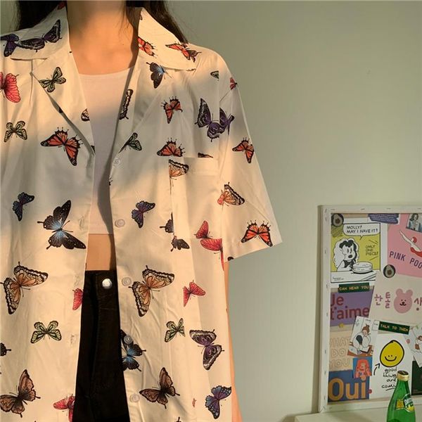 butterfly vintage lazy ins shirt womens shirts ulzzang japanese kawaii ladies female korean harajuku cute clothes for women, White
butterfly vintage lazy ins shirt womens shirts ulzzang japanese kawaii ladies female korean harajuku cute clothes for women, White