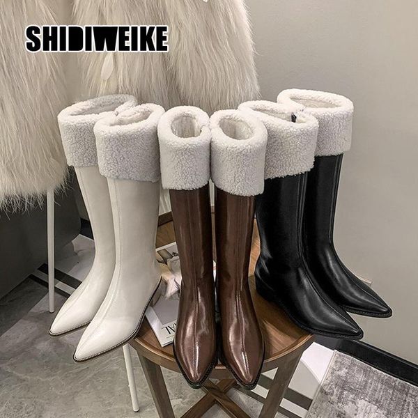 boots 2021 winter arrive keep warm knee high comfortable pointed toe plush black brown beige women va195
boots 2021 winter arrive keep warm knee high comfortable pointed toe plush black brown beige women va195