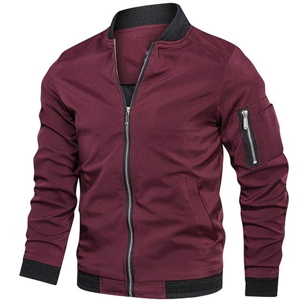 vip for mens jackets and coats men's bomber jacket spring autumn jacket men new fashion army outdoors clothes casual streetwear 201218, Black;brown
vip for mens jackets and coats men's bomber jacket spring autumn jacket men new fashion army outdoors clothes casual streetwear 201218, Black;brown
