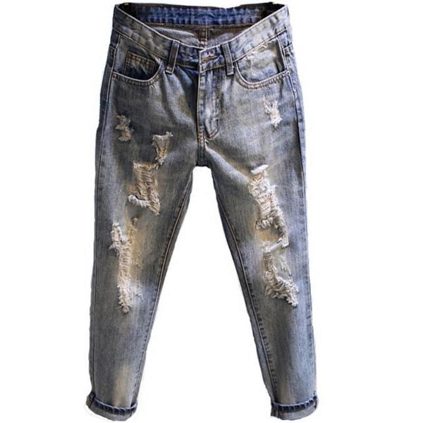 2021 women denim harem pants hole boyfriend jeans women ripped jeans for fashion plus size, Blue
2021 women denim harem pants hole boyfriend jeans women ripped jeans for fashion plus size, Blue