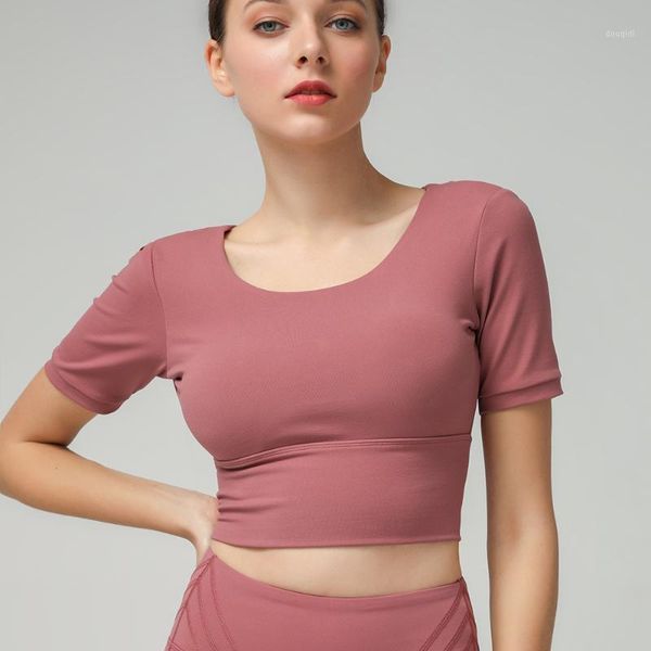 gym clothing short sleeve crop sports t shirts bra women workout yoga running tank fitness shirt pad strappy cross back crop1, White;black
gym clothing short sleeve crop sports t shirts bra women workout yoga running tank fitness shirt pad strappy cross back crop1, White;black