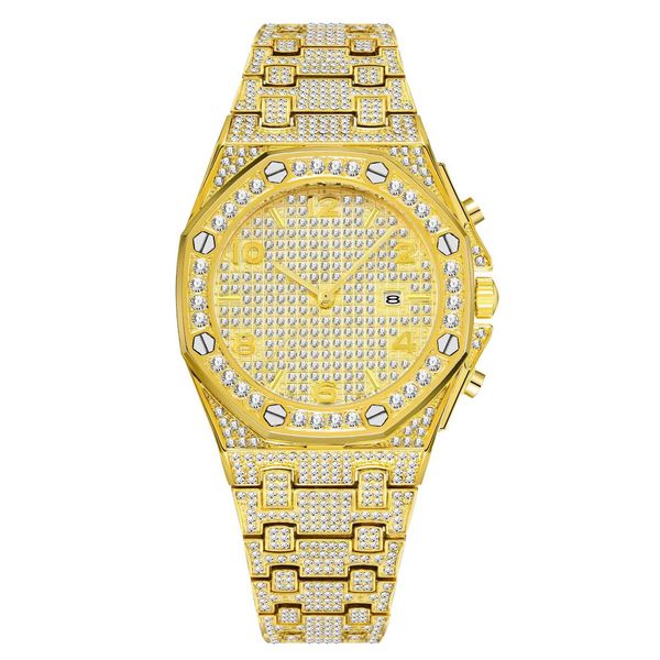 missfox watch selling high-grade full diamond stainless steel full sky star calendar waterproof quartz men's watch, Slivery;brown
missfox watch selling high-grade full diamond stainless steel full sky star calendar waterproof quartz men's watch, Slivery;brown