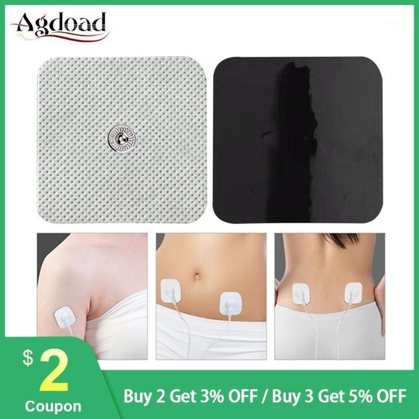 electric massagers 50pcs self adhensive electrode pads 3.5mm 4x4cm 5x5cm replacement non-women electrodes for tens machine muscle stimulator
electric massagers 50pcs self adhensive electrode pads 3.5mm 4x4cm 5x5cm replacement non-women electrodes for tens machine muscle stimulator