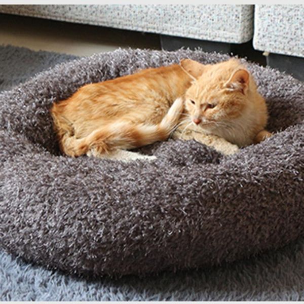 round plush cat bed house pet soft long plush cat litter mat trapping bed nido gato camas gato kedi evi kitty shack 50mw35
round plush cat bed house pet soft long plush cat litter mat trapping bed nido gato camas gato kedi evi kitty shack 50mw35