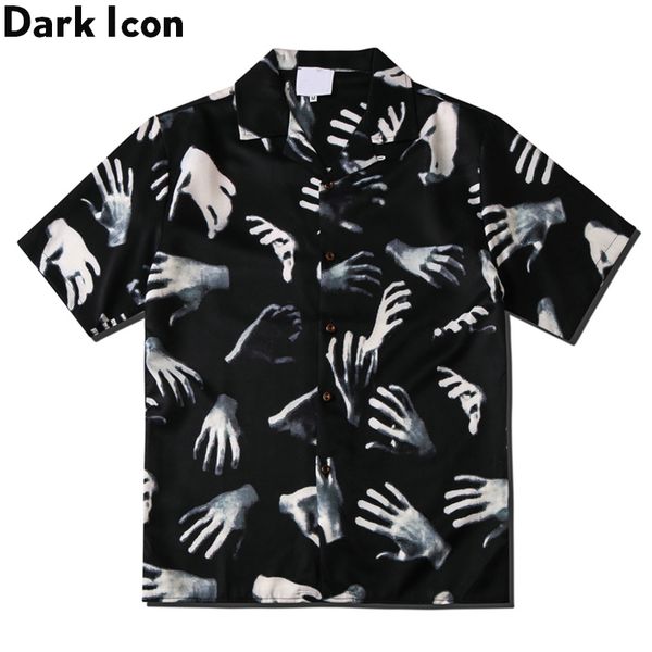 dark icon printed vintage street shirts for men 2020 summer hawaiian shirts male c1211, White;black
dark icon printed vintage street shirts for men 2020 summer hawaiian shirts male c1211, White;black
