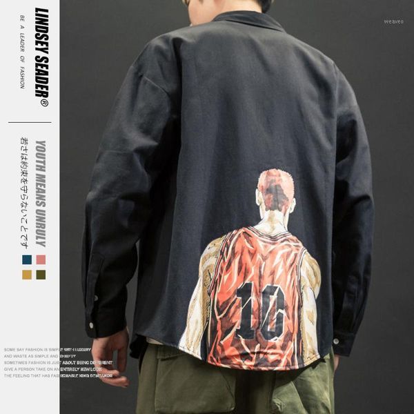 lindsey seader hip hop shirt mens shirts 2020 new fashion basket boy oversized men's shirts long sleeve shirt men blouse, White;black
lindsey seader hip hop shirt mens shirts 2020 new fashion basket boy oversized men's shirts long sleeve shirt men blouse, White;black