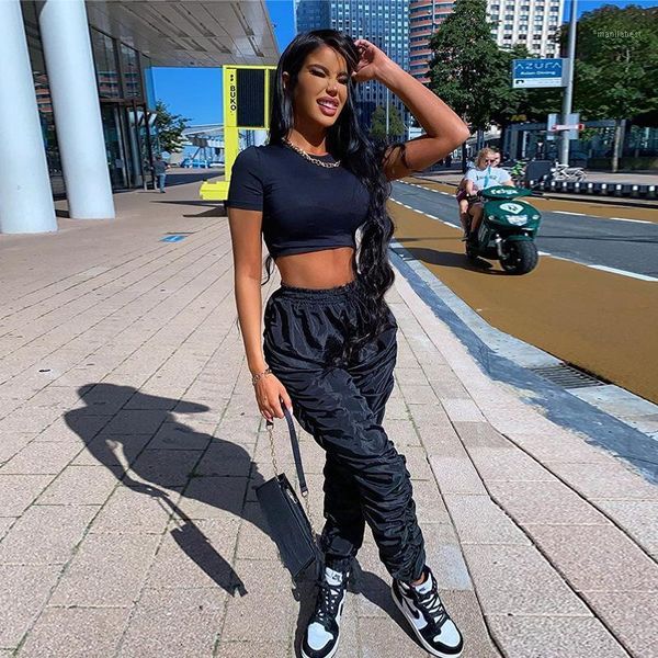 casual pleated stacked women streetpants joggers women cargo pants solid color autumn and winer clothes1, Black;white
casual pleated stacked women streetpants joggers women cargo pants solid color autumn and winer clothes1, Black;white