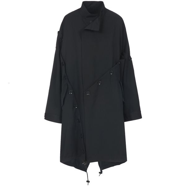 2021 New S-6xl!! Fall Winter Buckles of Many in Paragraph Long Black Jacket Loose Shoulder Men's Women's Coat Is Same 1C4V, Tan;black 
2021 New S-6xl!! Fall Winter Buckles of Many in Paragraph Long Black Jacket Loose Shoulder Men's Women's Coat Is Same 1C4V, Tan;black