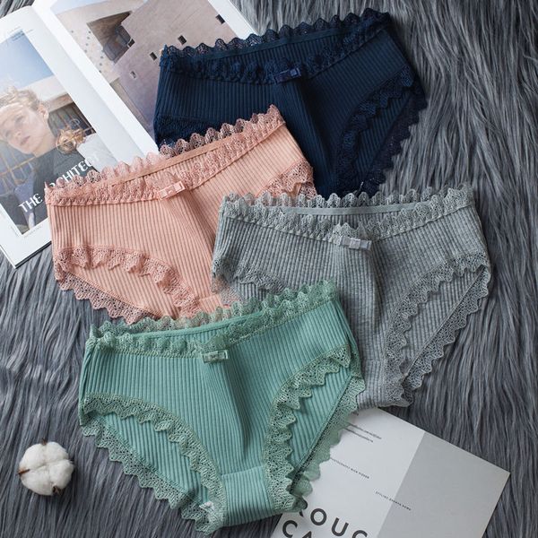lace panties women's cotton underwear seamless cute girls bow briefs lingerie fashion female solid color underpanties, Black;pink
lace panties women's cotton underwear seamless cute girls bow briefs lingerie fashion female solid color underpanties, Black;pink