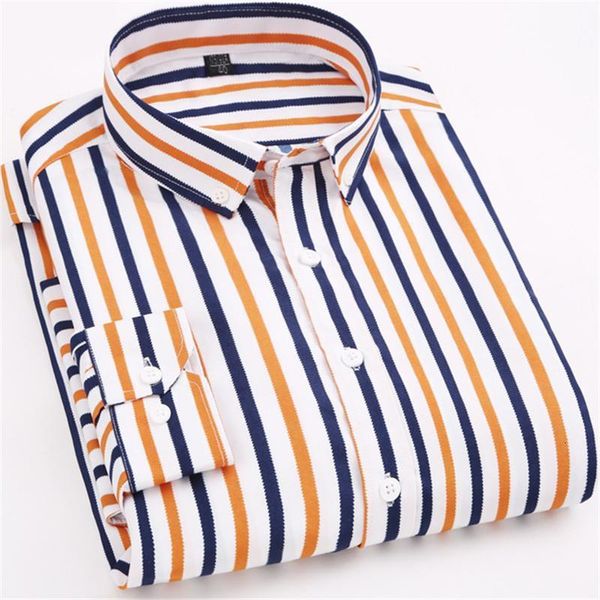 2020 spring fashion striped casual mens long sleeved shirts fabric soft comfortable men dress slim fit social formal shirts, White;black
2020 spring fashion striped casual mens long sleeved shirts fabric soft comfortable men dress slim fit social formal shirts, White;black