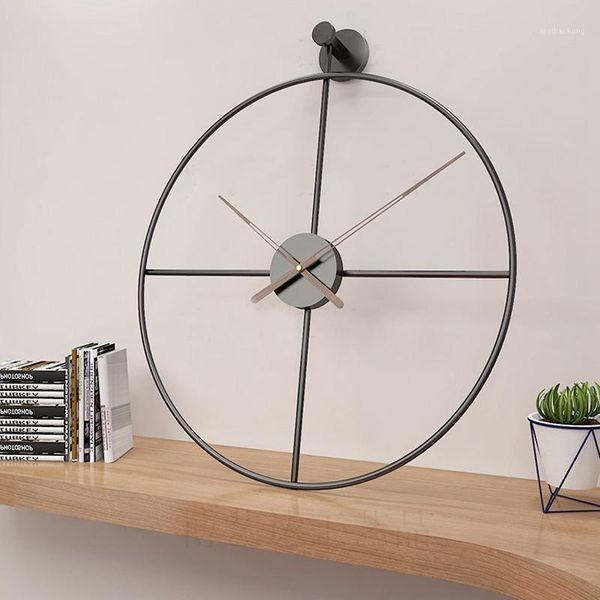 40cm large metal nordic style wall clock household bedroom iron art clocks wall watch home decor1
40cm large metal nordic style wall clock household bedroom iron art clocks wall watch home decor1