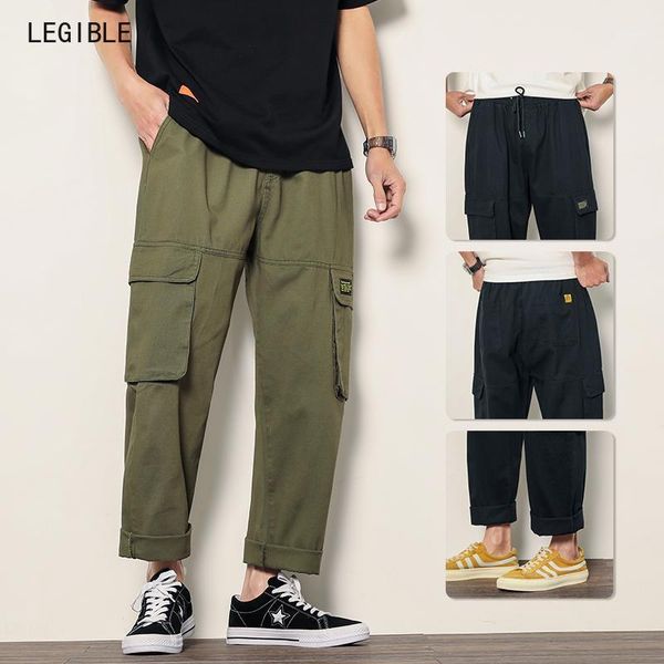 legible spring autumn cargo pants mens pockets joggers mens hiphop casual loose solid pants male japanese sweatpants men1, Black
legible spring autumn cargo pants mens pockets joggers mens hiphop casual loose solid pants male japanese sweatpants men1, Black