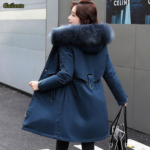 guilantu winter parkas women jacket coat thick wool liner cotton padded parka mujer plus size slim fur hooded long coats female, Black
guilantu winter parkas women jacket coat thick wool liner cotton padded parka mujer plus size slim fur hooded long coats female, Black